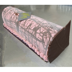 Bûche tradi framboise/citron- fêtes