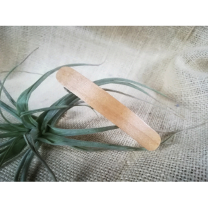 1 barrette en bois de hêtre clair-à clipper