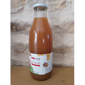 Jus de pomme aux épices de noël - 1l
