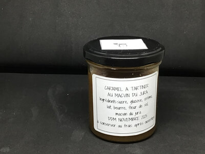 Caramel à tartiner au macvin du jura