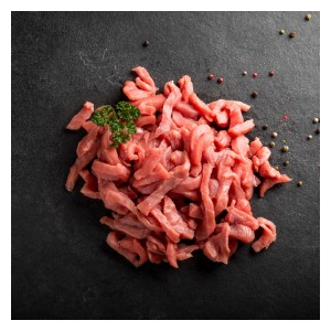 Emincé de veau forestier