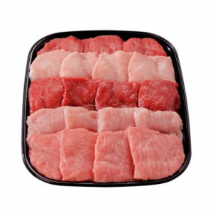 Pierrade de bœuf et veau