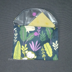 Pochette a savon jungle