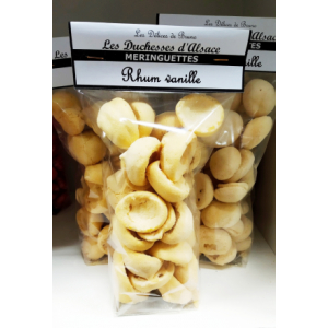 Meringuettes rhum vanille