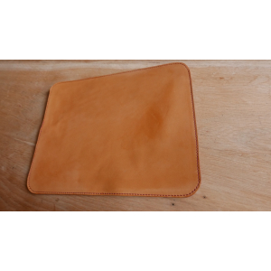 Tapis de souris réversible marron et bordeau