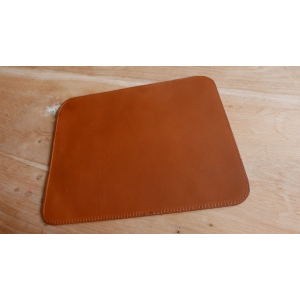Tapis de souris réversible brun et camel