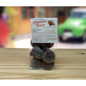 Chicatines ... pâtes de fruits fraise