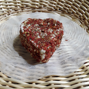 Cœur de chèvre frais bruschetta