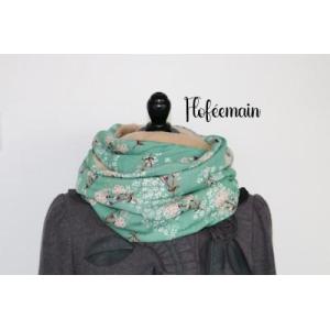 Double tour de cou adulte hiver