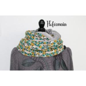 Double tour de cou adulte hiver