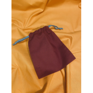 Sac à vrac-rouge bordeaux-18cmx15cm