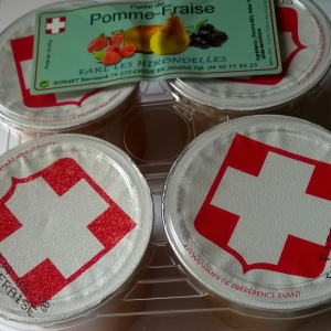 Purée pomme-poire par 4