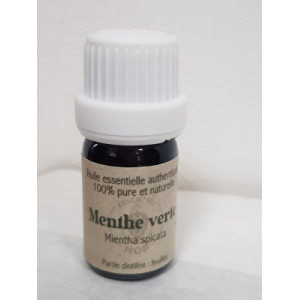 Menthe poivrée – Roll-on d'huile essentielle Bio - 5 ml - Distillerie Bel  Air
