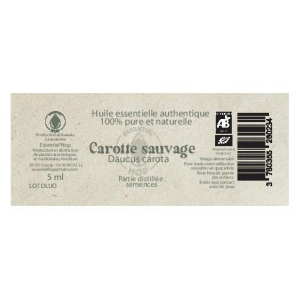 Huile essentielle de carotte sauvage