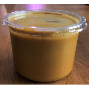 Velouté de butternut, marrons et foie gras