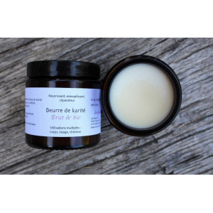 Beurre de karité brut - bio - non désodorisé