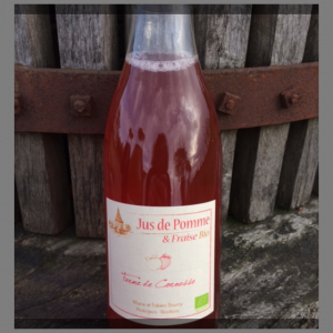 Jus de pomme & fraises bio 1l