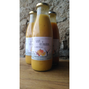 Soupe de potimarron et garam masala