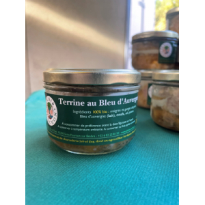 Terrine au bleu d’auvergne bio