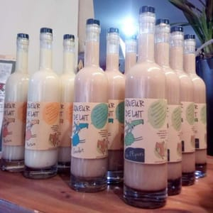 Liqueur de lait de chèvre au chocolat 50 cl