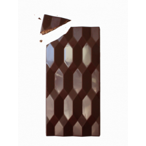 Tablette gianduja noisette - noir 70%