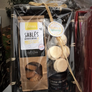 Coffret 'sablés miel et noix'