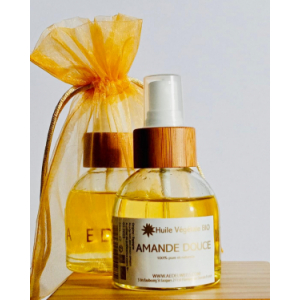 Huile végétale d'amande douce bio