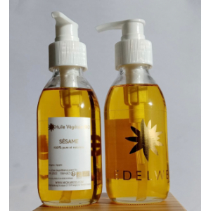 Huile végétale de sésame bio