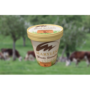 Crème glacée caramel beurre salée