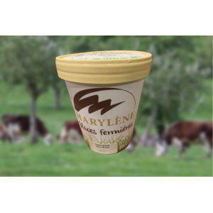 Crème glacée fleur de lait