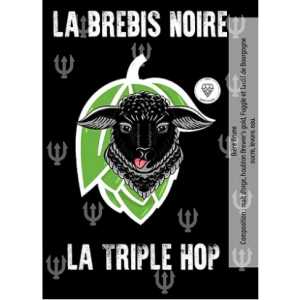 Bière brune 'la triple hop' 75cl