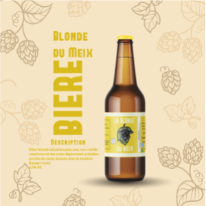 Bière la blonde du meix 75cl