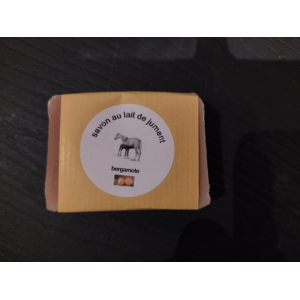 Savon lait de jument - bergamote