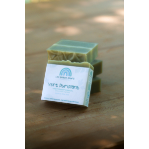 Nettoyant visage vert purifiant