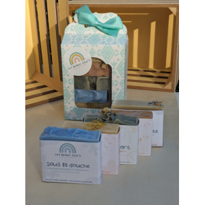 Coffret découverte 5 savons