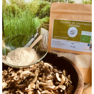 Poudre de shiitakes booster votre sante
