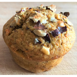 Muffin carottes noisettes