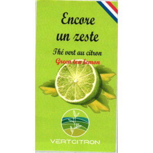 Thé vert 'encore un zeste'