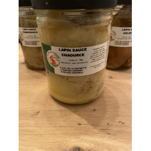Lapin sauce chaource