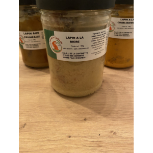 Lapin à la bière blonde