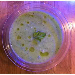 Soupe aux courgettes et au kiri