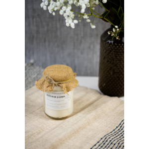 Bougie parfumée fleur de jasmin - grande