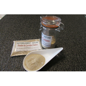 Poudre de crevettes grises