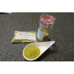 Poudre de citron vert