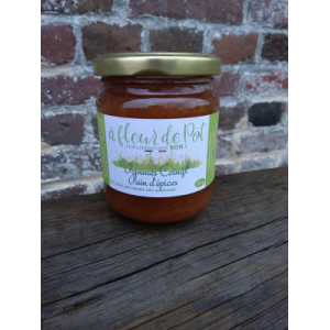 Confiture pommes coings pain d'épices