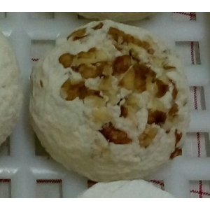 Crottin de chèvre bio, frais aux noix