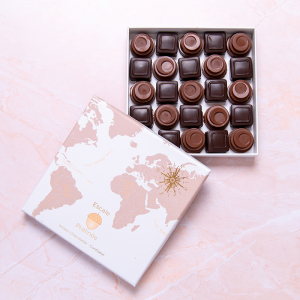 Grand coffret 25 chocolat pralinés 100% végan