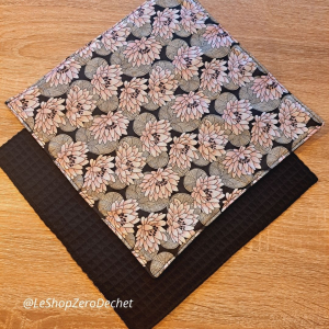 Lavette en nid d'abeille 20x20cm