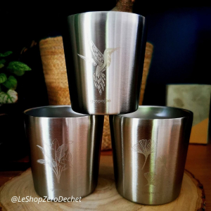 Tasse isotherme tout inox, 180 ml