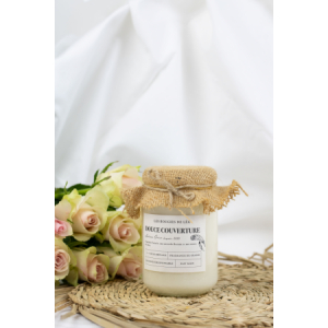 Bougie parfumée douce couverture - grande